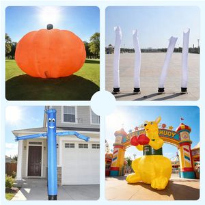 Muñeco Inflable Gigante Blanco para Publicidad Exterior, Bailarín Inflable Personalizado para Promoción - Product Image 6