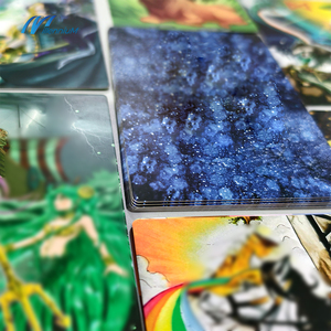 Emballage Logo du jeu de tarot français en bleu imprimé en usine avec guide d'activités Emballage personnalisé Taille personnalisable - Product Image 6