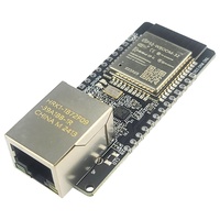 Modul ESP32-32 WT32 ETH01 WT32-ETH01 Modul Nirkabel WiFi BT Tertanam Serial ke Ethernet