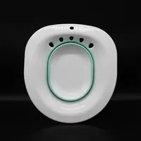 Kalça banyosu uyar bide ile pürüzsüz dayanıklı plastik havza tuvalet rahat şekil Patent tasarım sağlık Sitz banyo