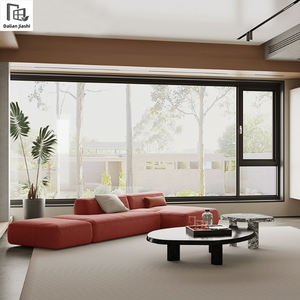 Extérieur Maison Insonorisé Meilleur Prix Swing Impact Aluminium Double Pont Cassé Fenêtres en aluminium Fenêtres à battants - Product Image 2