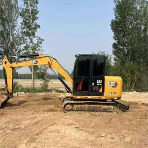 Mini-excavatrice Caterpillar 305.5E2 d'occasion, modèle 2018, faible nombre d'heures de fonctionnement, moteur, hydraulique, stabilité, PLC, roulement, origine Japon - Product Image 1