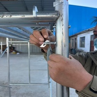 Échafaudage mobile, échafaudage de construction en H, démontage rapide, échafaudage de construction