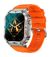 K57 PRO Deportes al aire libre Smartwatch para Bluetooth Fitness Tracker Amoled Pantalla Impermeable Monitor de ritmo cardíaco IP67 Cuadrado estándar
