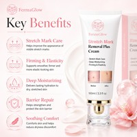 Crème Bio au Beurre de Karité Fermenté et Vitamine E pour l'Élimination des Cicatrices Corporelles, Lissante, Raffermissante et Anti-Vergetures Post-partum