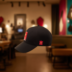 Gorra Lisa Negra, Paquete de 12, Gorra Promocional Hecha en China - Product Image 1