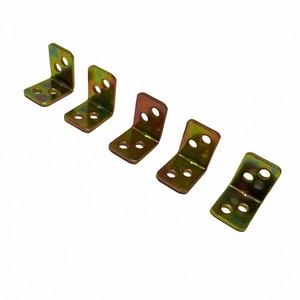 Support d'angle en L Xinjunye 16x20mm en acier zingué, connecteur de meuble à angle droit, quincaillerie de support - Product Image 3