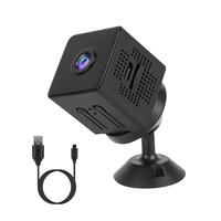 Caméra de sécurité sans fil miniature WiFi 2,4G 1080P, caméra de sécurité domestique, vision nocturne