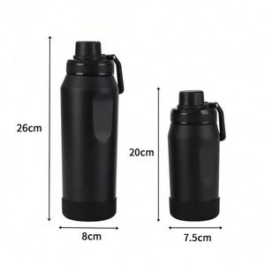 กระติกน้ำเก็บความร้อนสุญญากาศสแตนเลสสองชั้น ขนาด 600/800 มล. ขายส่ง - Product Image 4