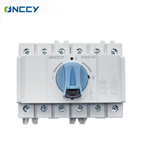 Interrupteur sectionneur CA 16A 125A 800V 1P 2P 3P pour systèmes solaires photovoltaïques, chargeurs de VE et systèmes de stockage d'énergie par batterie