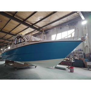 Yate de Pesca de Lujo 2026 de 32 pies, Barco a Motor de Fibra de Vidrio con Motores Fuera de Borda para <span class=keywords><strong>Cruceros</strong></span> <span class=keywords><strong>Mar</strong></span>ítimos y Pesca - Product Image 1