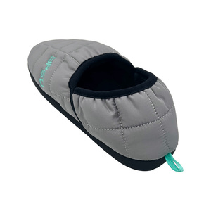 Pantoufles matelassées chaudes en duvet, confortables, antidérapantes, coupe-vent, en tissu nylon, pour le camping, le sommeil, pantoufles d'intérieur chaudes unisexes - Product Image 2