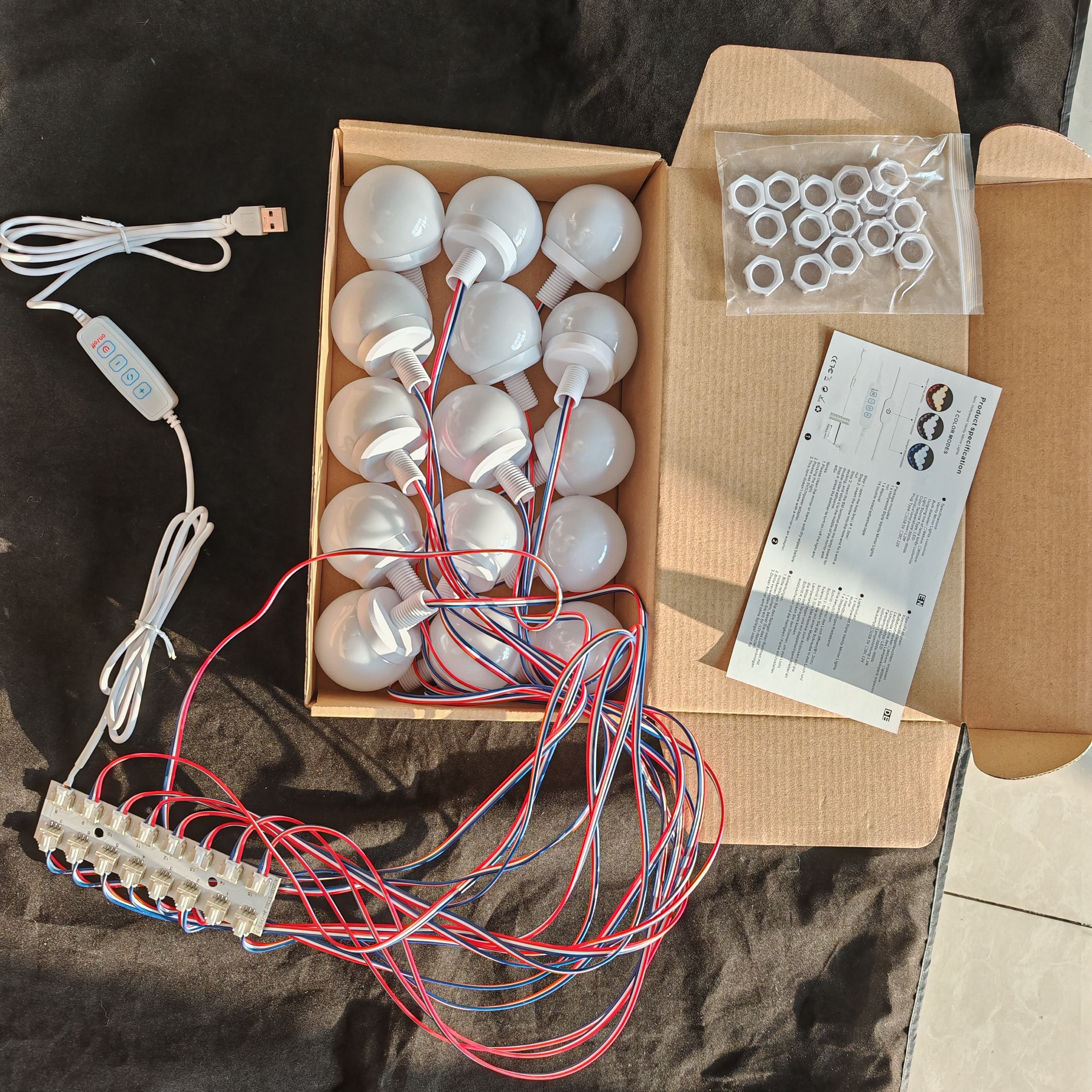 Type de vis 15 ampoules