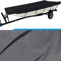 Housse de protection pour kayak et bateau à fond plat, housse de protection pour bateau rapide et yacht remorquable, housse de protection pour bateau de pêche résistante à la pluie et au soleil