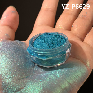 Bột vàng son môi nhựa dạ quang sắc tố mica sơn Tắc Kè Hoa Oxit sắt màu Đỏ Pr-790 công viên nhựa đường lân quang - Product Image 2