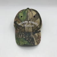 Yukaihe Fabrikant Groothandel Echte Boom Camo A-Frame Baseballpet Sportpet Gestructureerde Camouflage Pet Met Aangepast Logo
