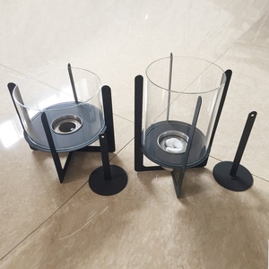 <span class=keywords><strong>Chimenea</strong></span> de <span class=keywords><strong>alcohol</strong></span> con vidrio cilíndrico - Product Image 4