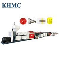 Machine extrudeuse à vis simple pour raphia HDPE/PE/PP, capacité de 5 tonnes par jour, de haute qualité, pour la fabrication de ficelles et cordes agricoles, avec moteur et roulement