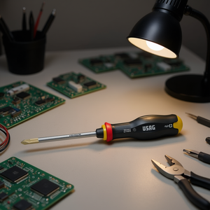 Usag Screwdriver 100mm Flat Head <b>Precision</b> <b>Tool</b> For Electronics Repair - Product Image 3