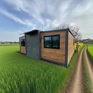 <span class=keywords><strong>Consegna</strong></span> diretta della fabbrica 20ft & 40ft doppia ala di espansione casa contenitore prefabbricata cabina pieghevole casa Mobile - Product Image 1