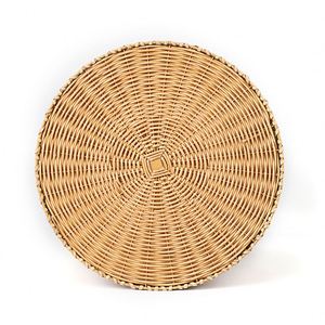 Eco-Friendly Collapsible PE Rattan Woven Laundry <b>Basket</b> With Lid and Accessories Set of 10 - Product Image 5