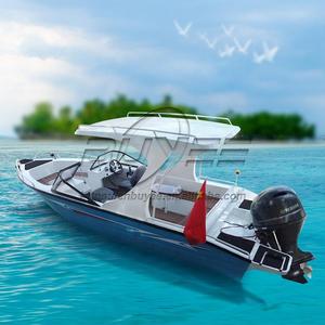 Buen ARTÍCULO 19 pies nuevo 5,8 M yate deportivo con remolque barco de aluminio de lujo para la exportación - Product Image 4