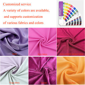 Abito da sera in Tulle con scollo a cuore lilla senza spalline con Maxi abito stringato a balze per attività formale - Product Image 6