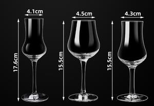 2024 Offre Spéciale grande tige tulipe fleurs dégustation verres à liqueur cristal vin gobelets japonais personnalisé <span class=keywords><strong>Glencairn</strong></span> whisky verre tulipe - Product Image 6