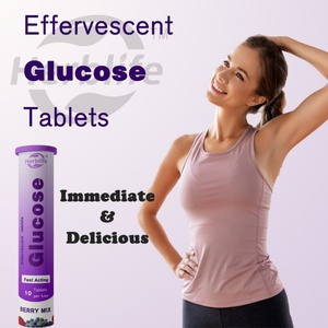 OEM Vente chaude - Personnalisable - Comprimés de glucose effervescents - Soutient l'énergie et l'immunité - Hydratation à action rapide pour le sport, les voyages, les adultes - Product Image 2