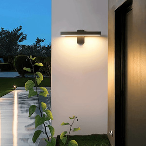 Modern Simple Square Aluminum Wall Lamp Waterproof LED <b>Lights</b> for Hotel Stairs <b>Corridor</b> Project Creative Outdoor Lighting - Product Image 5