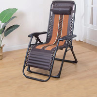 Chaise à bascule populaire et très demandée, portable et pliable, d'extérieur, en rotin et bois, à gravité zéro, avec fonction dildo et repose-pieds