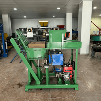 Machine de fabrication de briques en argile à moteur hydraulique diesel, écoénergétique et écologique, modèle Lagos, la plus vendue