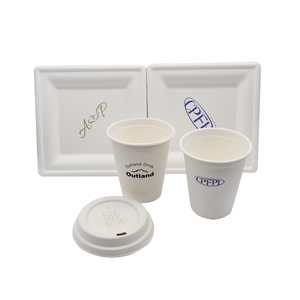 Vaso Desechable de Caña de Azúcar TM-C007 Ecológico 100% Biodegradable de 8 oz/250 ml para Cafeterías y Tiendas de Café - Product Image 4