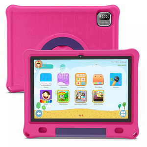 Yeni 10 İnç Android WiFi Çocuk Eğitim Öğrenme Tableti OEM PC Dokunmatik Ekran 2+32GB Depolama Alanlı Renkli Silikon Kılıf - Product Image 2