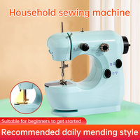 Portable Mini Maison Machine À Coudre 301 Nouveau Point De Chaîne Aiguille Unique Écologique Edge Cutter Usine Fourniture Directe Électronique
