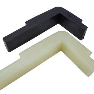 Polyurethane <b>Corner</b> <b>Protectors</b> L Shape Customizable Size Rubber Protective Padding For Furniture Edge Protection - Product Image 1