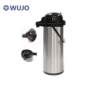 1L 1.9L Best Stainless Steel Airpot with Hand Pressing air <strong>Pump</strong> Water <strong>Thermos</strong> <strong>Flask</strong> - Product Image 5