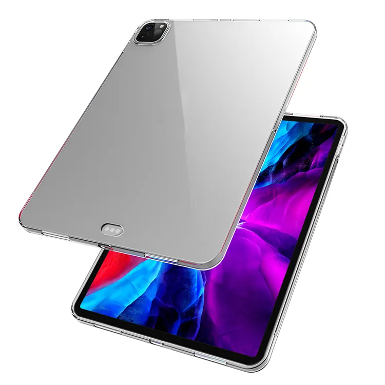 2020 diskon besar 11 inci casing pelindung transparan Super transparan casing Tpu lembut antikuning antijatuh untuk Ipad Pro 11