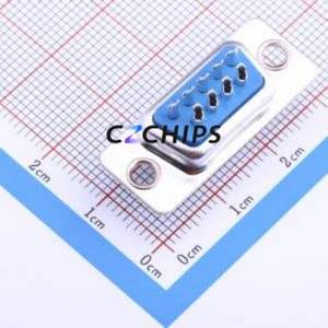 D-DB0009PF-A000 D-Sub/VGA Connector Through hole Component (THT) Connector Standard D-Sub Female 9P Solder Wire Type - Product Image 1