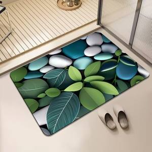 Alfombrillas de <span class=keywords><strong>Baño</strong></span> de Secado Rápido Absorbentes de Agua, Alfombrilla de <span class=keywords><strong>Baño</strong></span> de Diatomita, Juegos de Alfombras y Tapetes de <span class=keywords><strong>Baño</strong></span>, Alfombra de <span class=keywords><strong>Baño</strong></span> - Product Image 6