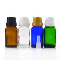Ampoule médicale en verre ambré transparent de haute qualité 3 ml 4 ml 5 ml 10 ml 15 ml 20 ml 30 ml, flacon en verre brun, flacon pulvérisateur en caoutchouc