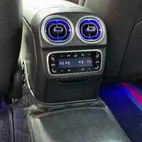 Climatisation arrière pour Mercedes Benz Classe C Classe GLC Panneau de climatisation Siège arrière virtuel Cockpit LCD Compteur de vitesse de voiture