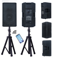 Bocina Profesional de 3000W con Woofer de 15" Sistema de Sonido para DJ/PA Line Array Inalámbrico Equipo de Karaoke con DSP Altavoz Activo Parlante