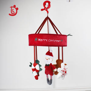 ODM Vente en gros d'usine Lit bébé personnalisé <span class=keywords><strong>de</strong></span> haute qualité Musique mobile Jouets suspendus un cadeau <span class=keywords><strong>de</strong></span> <span class=keywords><strong>Noël</strong></span> pour le berceau Jouet cloche - Product Image 1