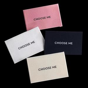 Etiquetas Tejidas de Satén con Pliegue Final Personalizadas LEADER L0050, Ecológicas y Lavables para Prendas, Zapatos y Bolsos - Product Image 3