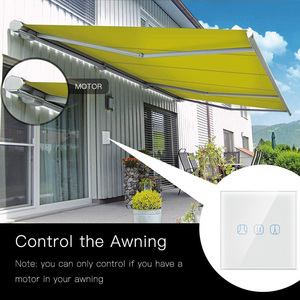 Alexa Google HomeIFTTTと互換性のあるDS-151 EU86mmサイズのワイヤレスリモコンTuyaスマートカーテンスイッチ - Product Image 4