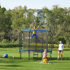 Zoshine-trampolín cuadrado y grande para jardín, venta al aire libre, para Parque - Product Image 1