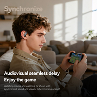 Auriculares Inalámbricos OEM al por Mayor M139 de Alta Resolución con Clip para Oreja, BT 6.0, IPX4, 38H, Pantalla Digital Táctil y Voz AI