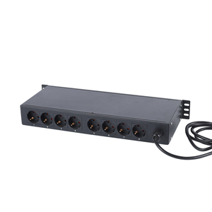 19 Inch Smart Intelligente 1U 8 Manier Duitsland Metalen Shell <span class=keywords><strong>Pdu</strong></span> Voor Internet Data Centre - Product Image 2