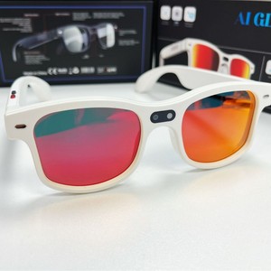 Gafas con IA para Traducción en Tiempo Real, Más de 120 Idiomas, Audio de Oído Abierto, Bluetooth, <span class=keywords><strong>Lentes</strong></span> Intercambiables, B2B, Viajes, Negocios, Conferencias - Product Image 5